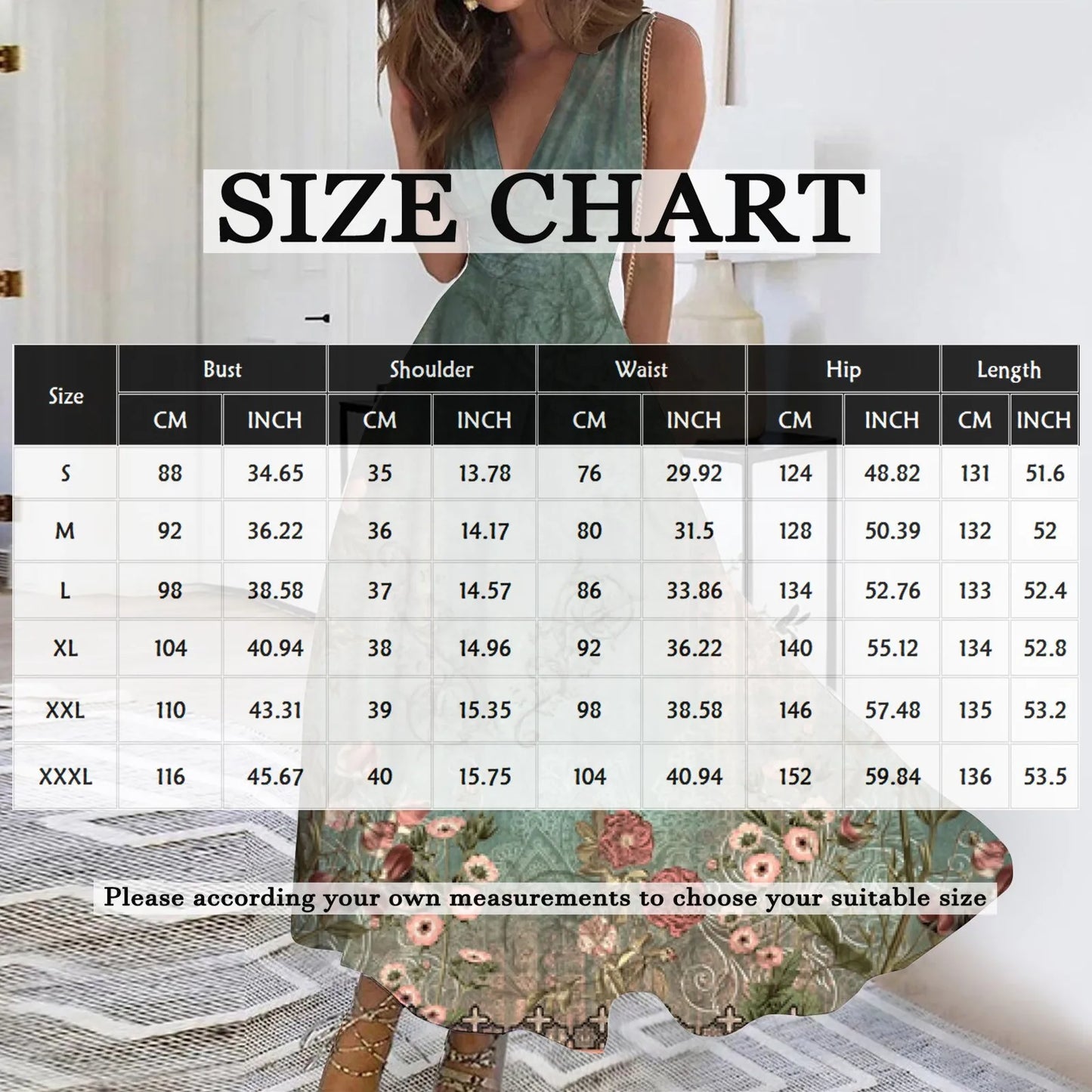 Elegant Maxi Long Dress Women Casual Bohemian Sleeveless Dresses Summer V-Neck Beach Sundress Swing Party Gowns