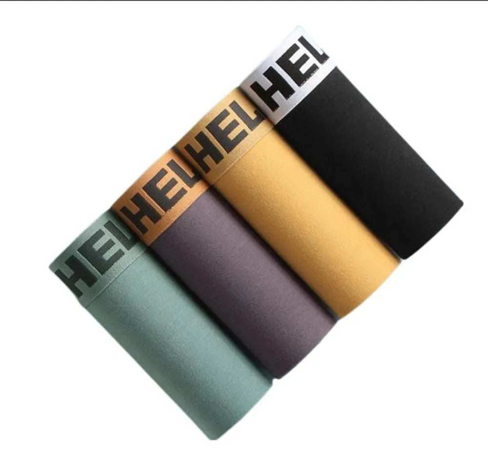 4Pcs Boxer Boxer Men's Underwear XS-XXL Men  Sexy Man Breathable Boxer Shorts Male Comfortable Underpants