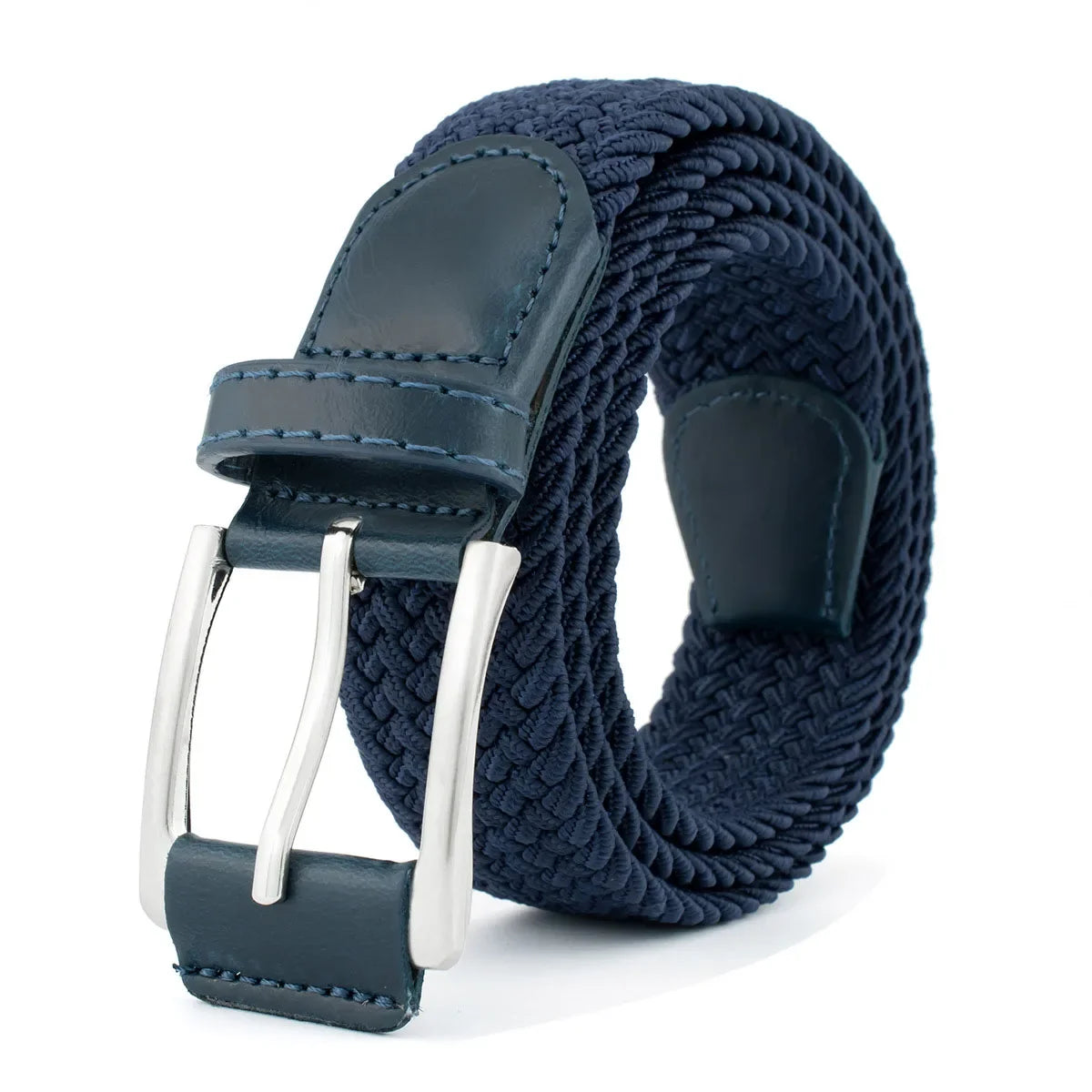 Stretch Woven Breathable Alloy Pin Buckle Belt for Men Women High Quality Casual Jeans Golf Canvas Multifunctional Outdoor Belt