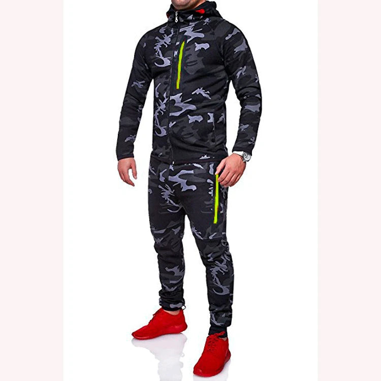 Spring And Autumn Camouflage Suits Outdoor Sports Wear-resistant Labor Set