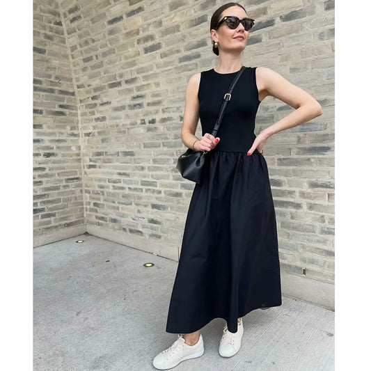 Women's Chic Slim Simple Elegant Dress Street Women's Comfortable Dress
