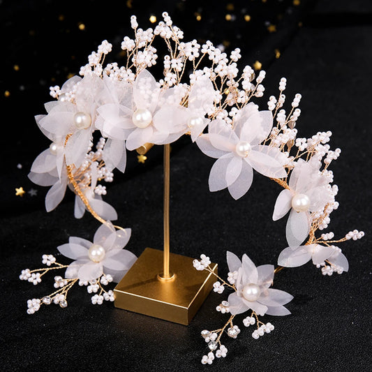 Handmade Hair Accessories Fairy Hair Hoop and Dangle Earrings Hair Band Accessories