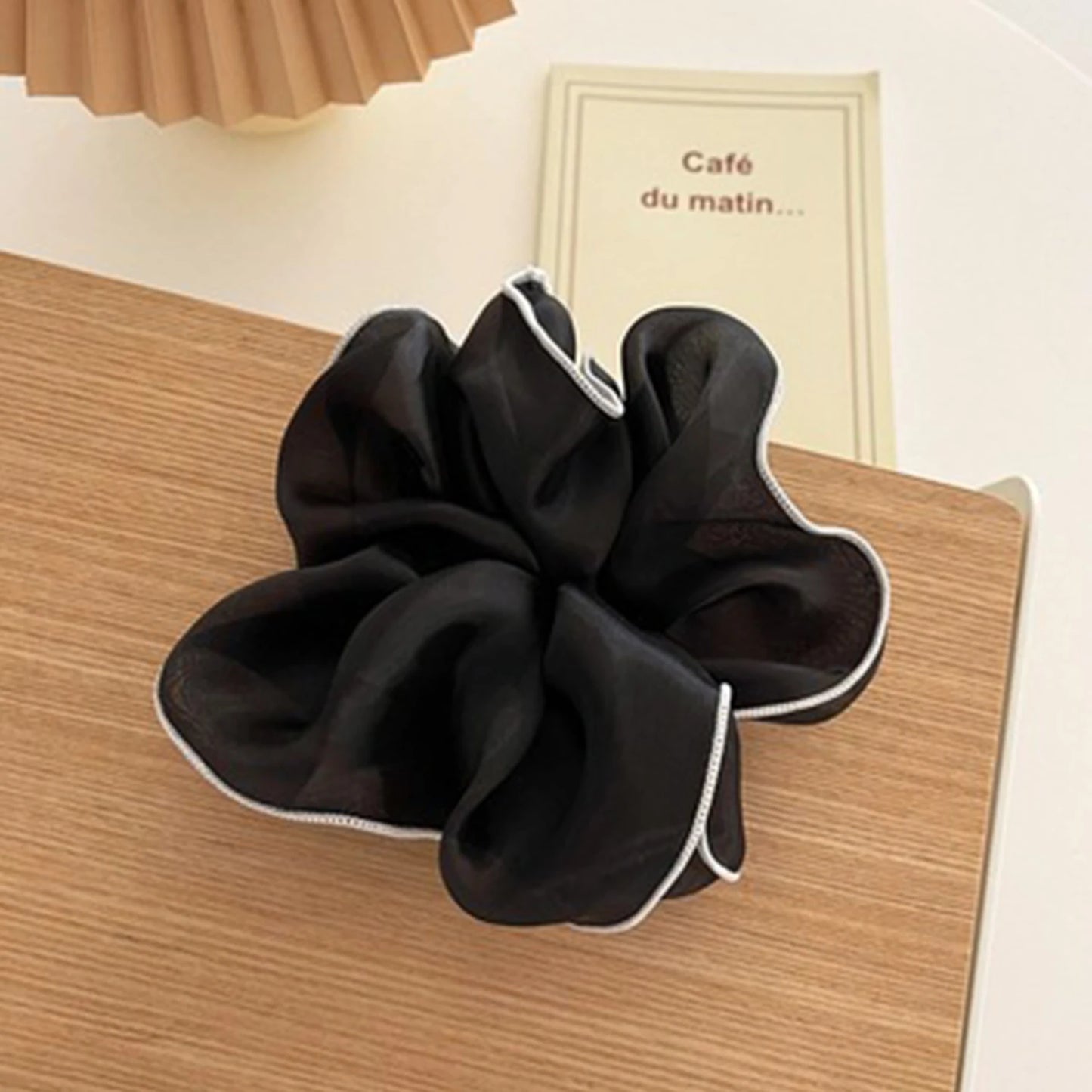 Fashion Style Big Scrunchies Hair ties For Bun Hairstyle Hair Accessories For Women Headwear