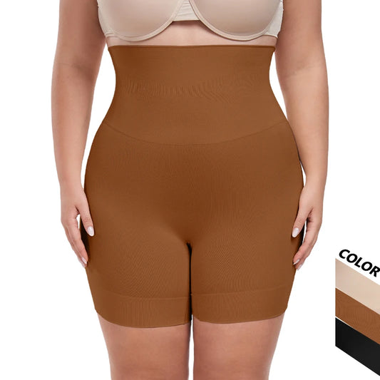 High Waist Seamless Shapewear Women Tummy Control Shorts Anti-Chafing Thigh