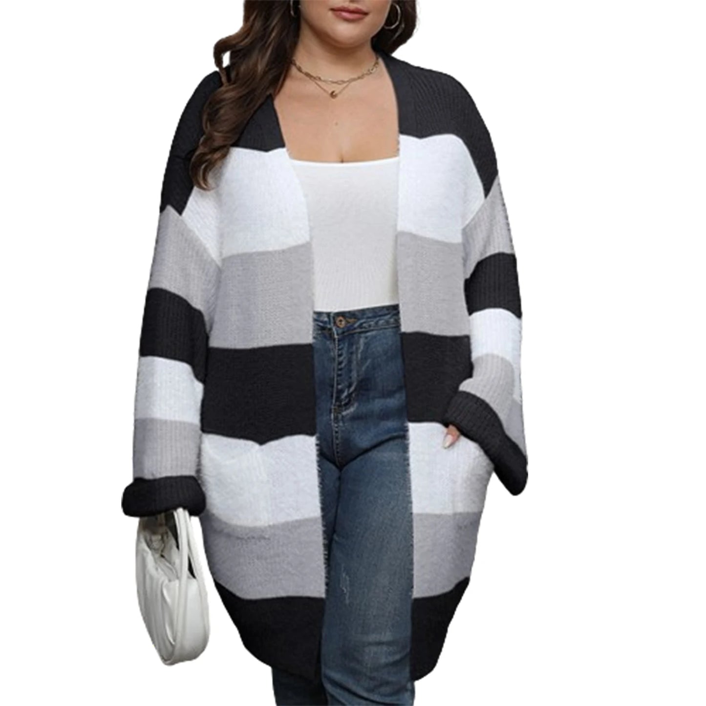 Women s Winter  Jacket Long Sleeve Belted Wool Blend Sweater