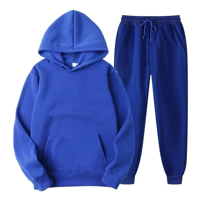 Sweatsuit Set Hoodies + Sweatpants Sports Women's Suit Track Suits