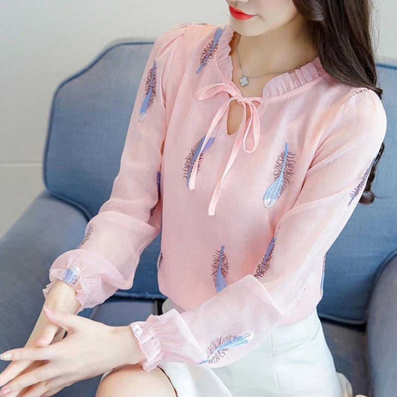Ruffled Lace Up