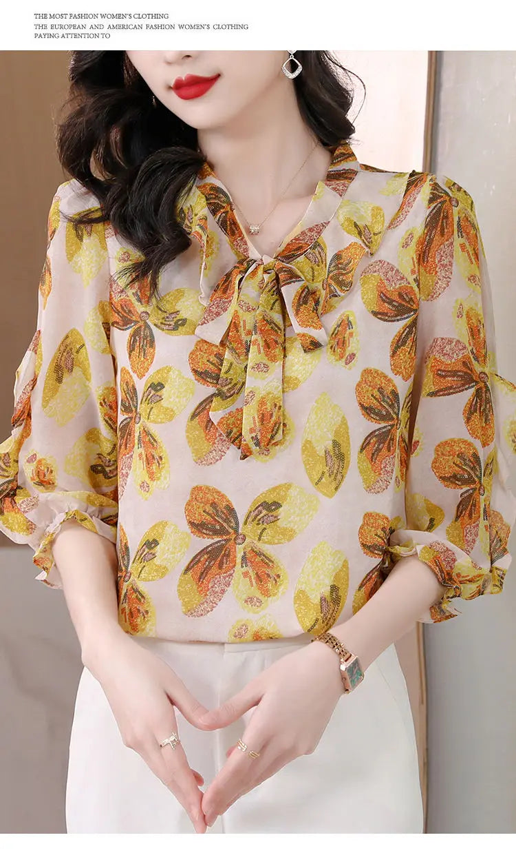 High-end Bow Shirts