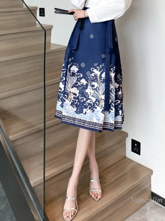 Horse-Face Skirt for Women  Spring and Summer