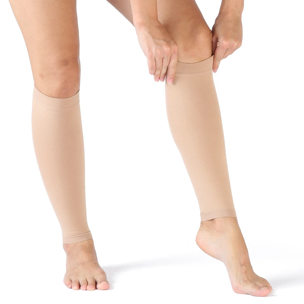 30-40 mmHg Compression Socks, Calf Sleeve Increase Blood Circulation, Relieve Foot Pain, Sports