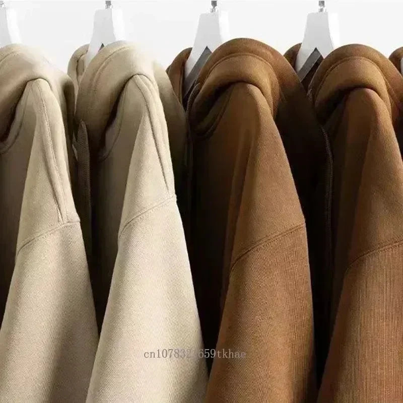 casual men and women  loose long-sleeved sweater sports hooded sweater