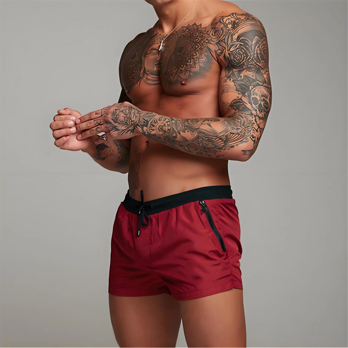 Men's Swimsuit Sexy Swimwear Men Swimming Shorts Men Briefs Beach Shorts Sports Suits Surf Board Shorts Men Swim Trunks