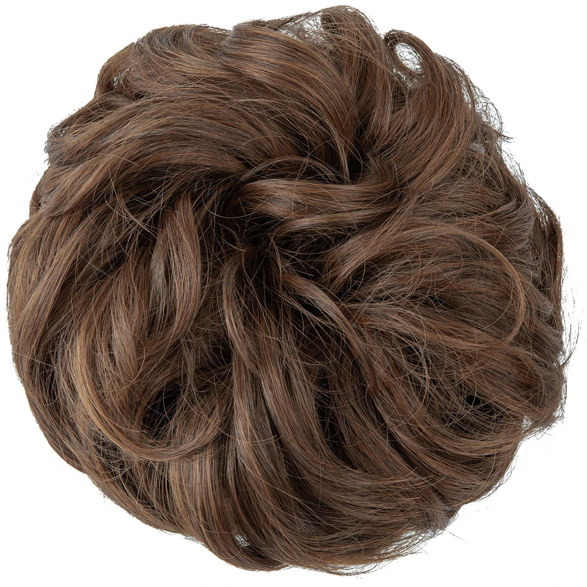 Synthetic Messy hair piece Daily Use Chignon Scrunchies Fake Elastic Hairpiece Blonde Brown Donut Bun For Women