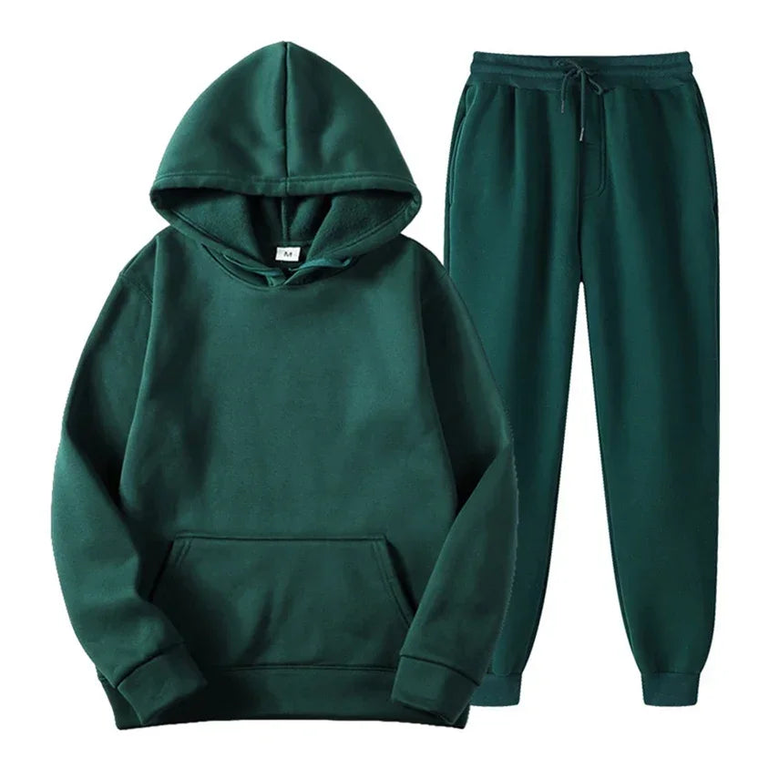 Sweatsuit Set Hoodies + Sweatpants Sports Women's Suit Track Suits