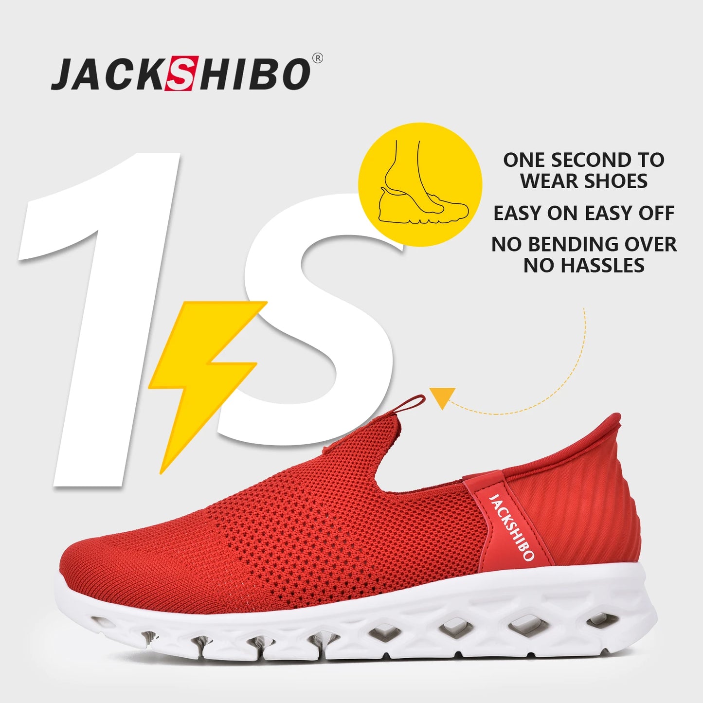 Slip on Sneakers  Walking Shoes with Arch Support Memory Foam