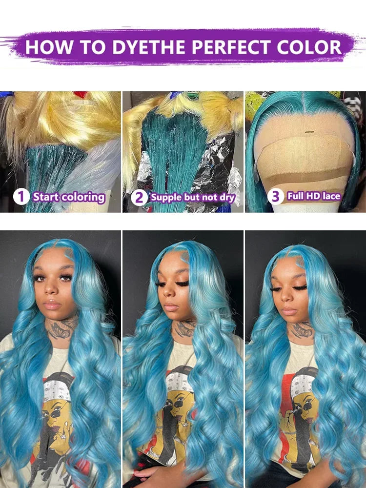 250 Density 30 40 Inch 613 Body Wave 13x6 HD Lace Frontal Wigs Human Hair Brazilian 13x4 Transparent Lace Front