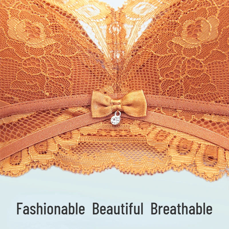 Floral Lace Bra Unlined Underwire