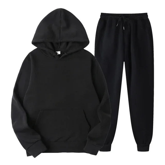 Sweatsuit Set Hoodies + Sweatpants Sports Women's Suit Track Suits