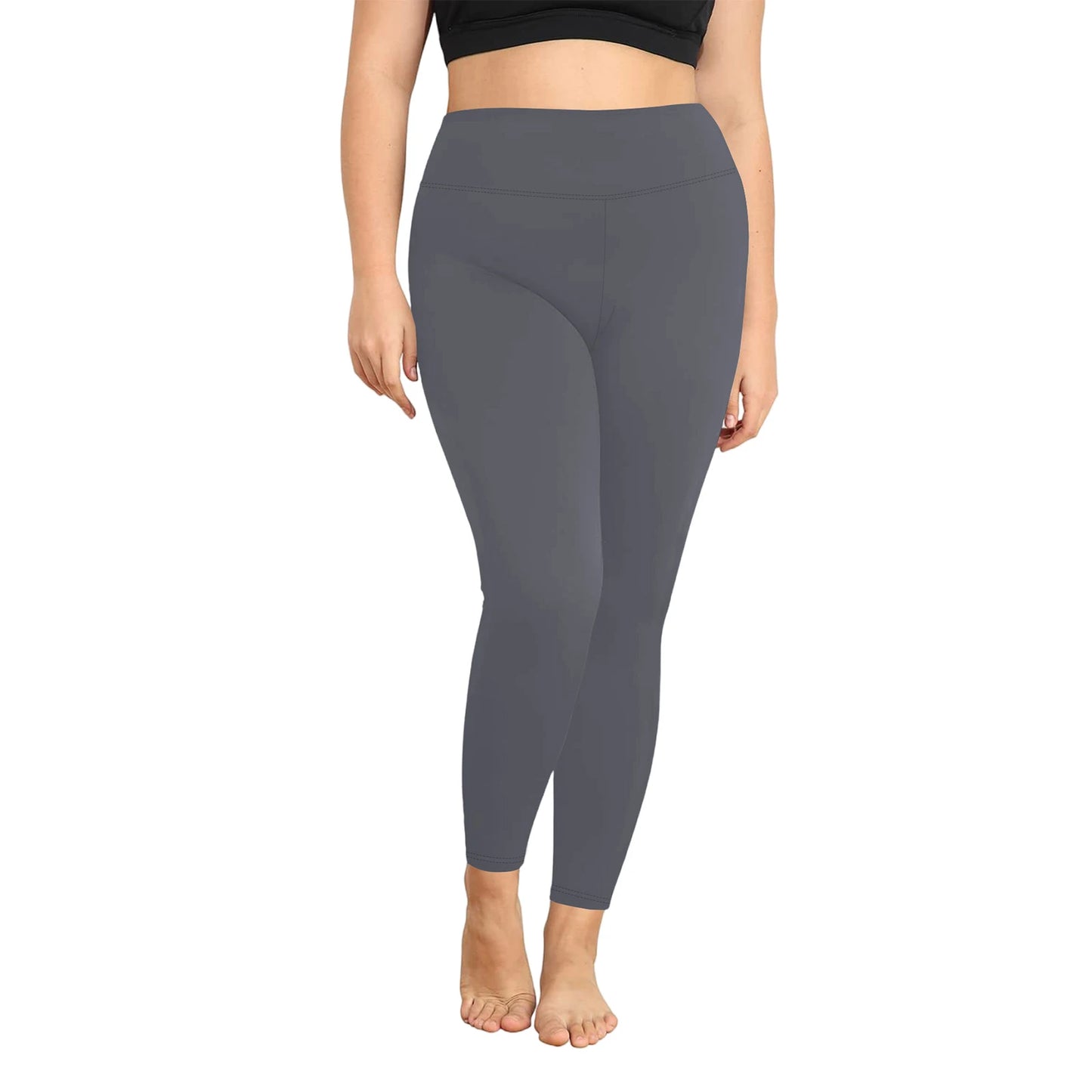 High Waist Yoga Leggings Stretch Workout Pants for Running Gym Fitness Activewear