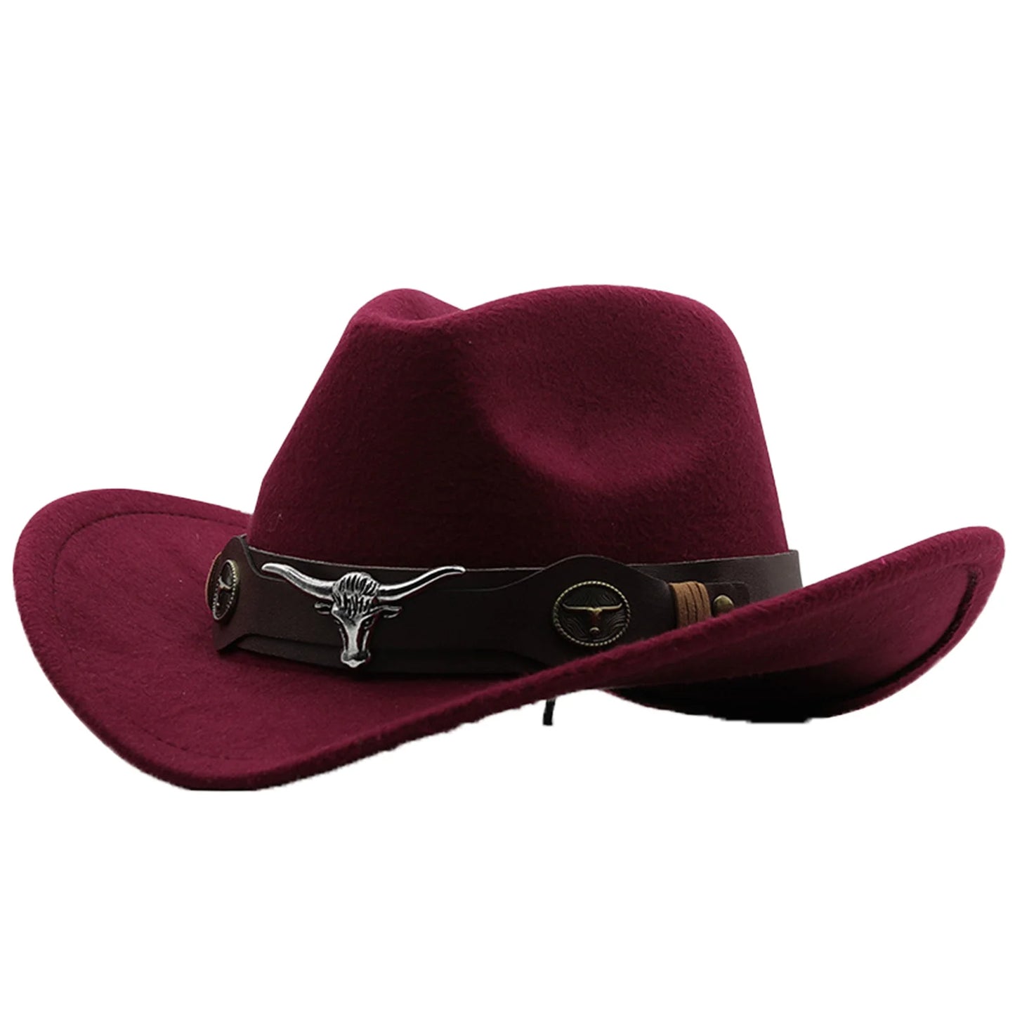 Western Cowboy Hats with Shapeable Wide Brim Unisex