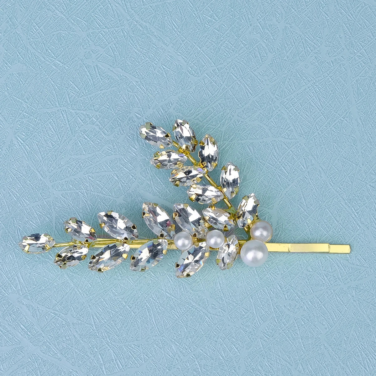 Fashion Barrettes Clear Crystal Women Hair Ornaments Hair Pins Women Hair Clips  Hair Jewelry Accessories
