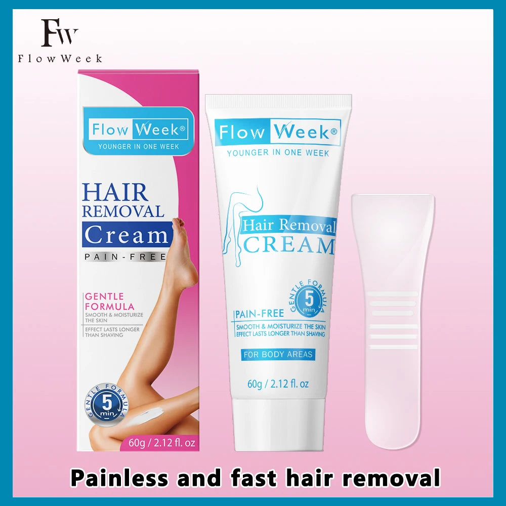 Painless Hair Removal Underarm Private Facial Body Leg Hair Remover Cream