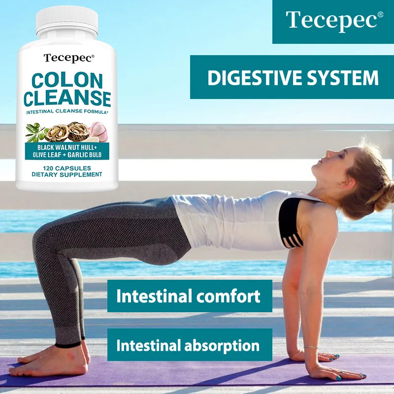 Colon Cleansing Capsules - Cleansing, Detoxification, Balance Digestion and Intestinal Health
