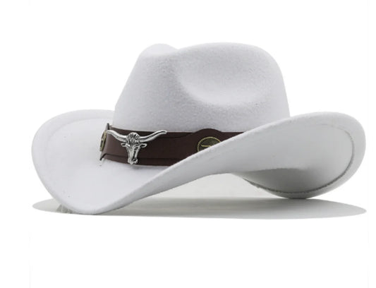 Western Cowboy Hats with Shapeable Wide Brim Unisex