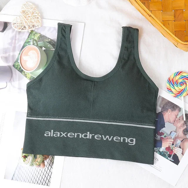 Sports Bra Workout Crop Top Yoga Bra Gym Accessories