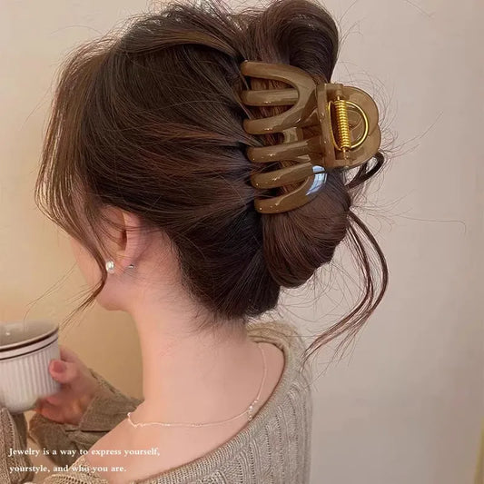 Design Top Grade Hair Claw Clip For Women Sweet Hair Ornament Back Long Hair Hold Headband Hairpin Hair Accessories