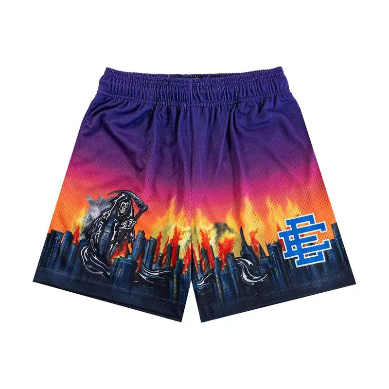 Basic Shorts  casual  fitness sports  Mesh Shorts