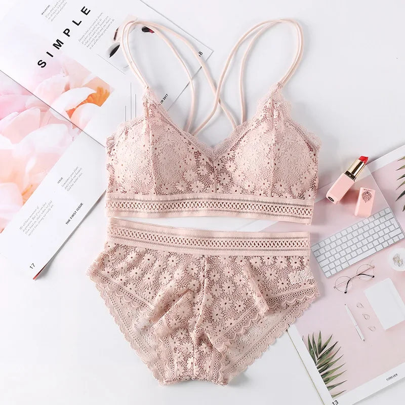 Lace Push-up Bra and Panty Sets  Lingerie Set
