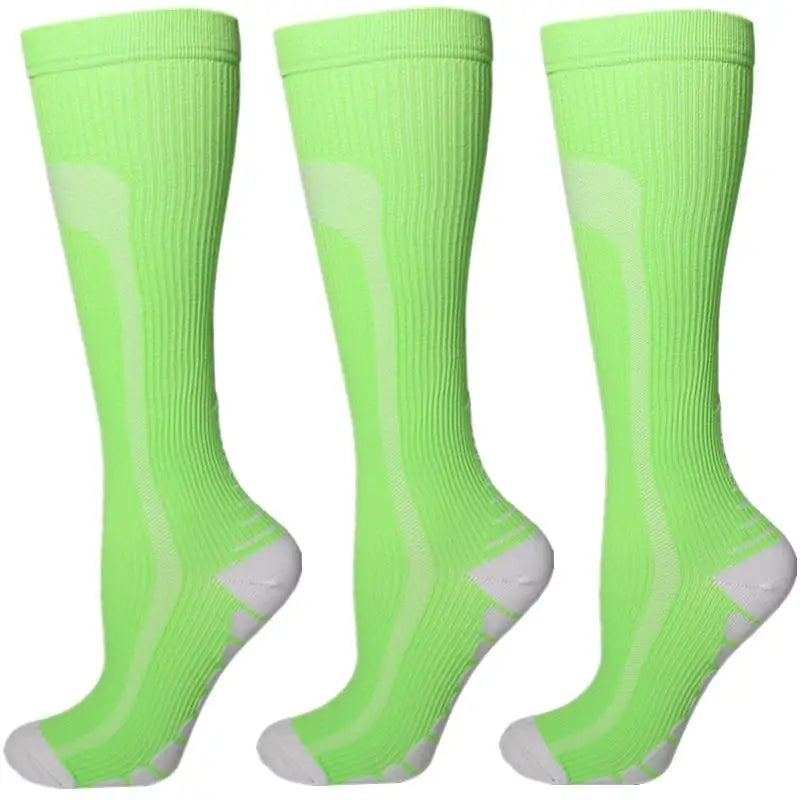 Compression Socks Knee High 20-30 Mmhg Fit Medical Edema Diabetes Varicose Veins Running Marathon Compression Sports Socks