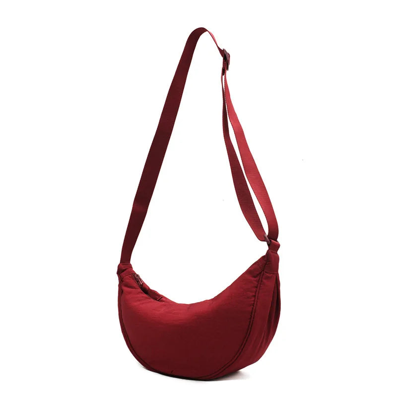 Casual Nylon Hobos Crossbody Bag for Women Designer Shoulder Bags Large Capacity Tote Lady Travel Shopper Bag