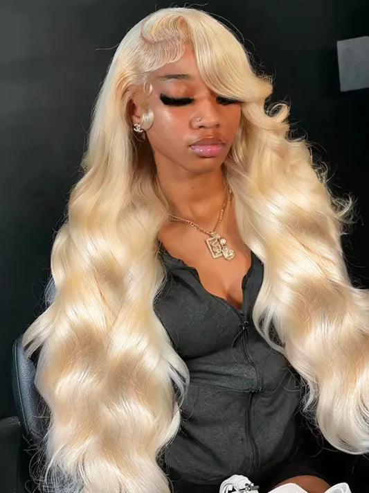 250 Density 30 40 Inch 613 Body Wave 13x6 HD Lace Frontal Wigs Human Hair Brazilian 13x4 Transparent Lace Front