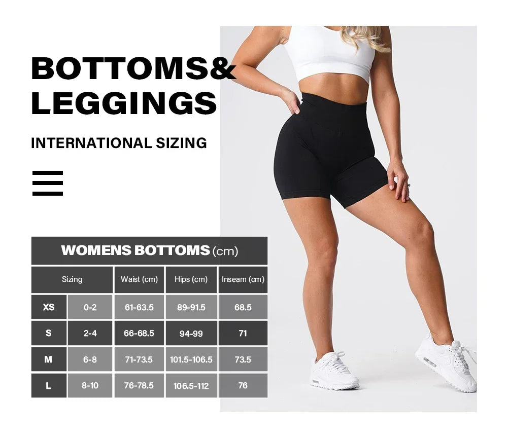 Spandex Solid Seamless Shorts  Workout  Fitness  Yoga
