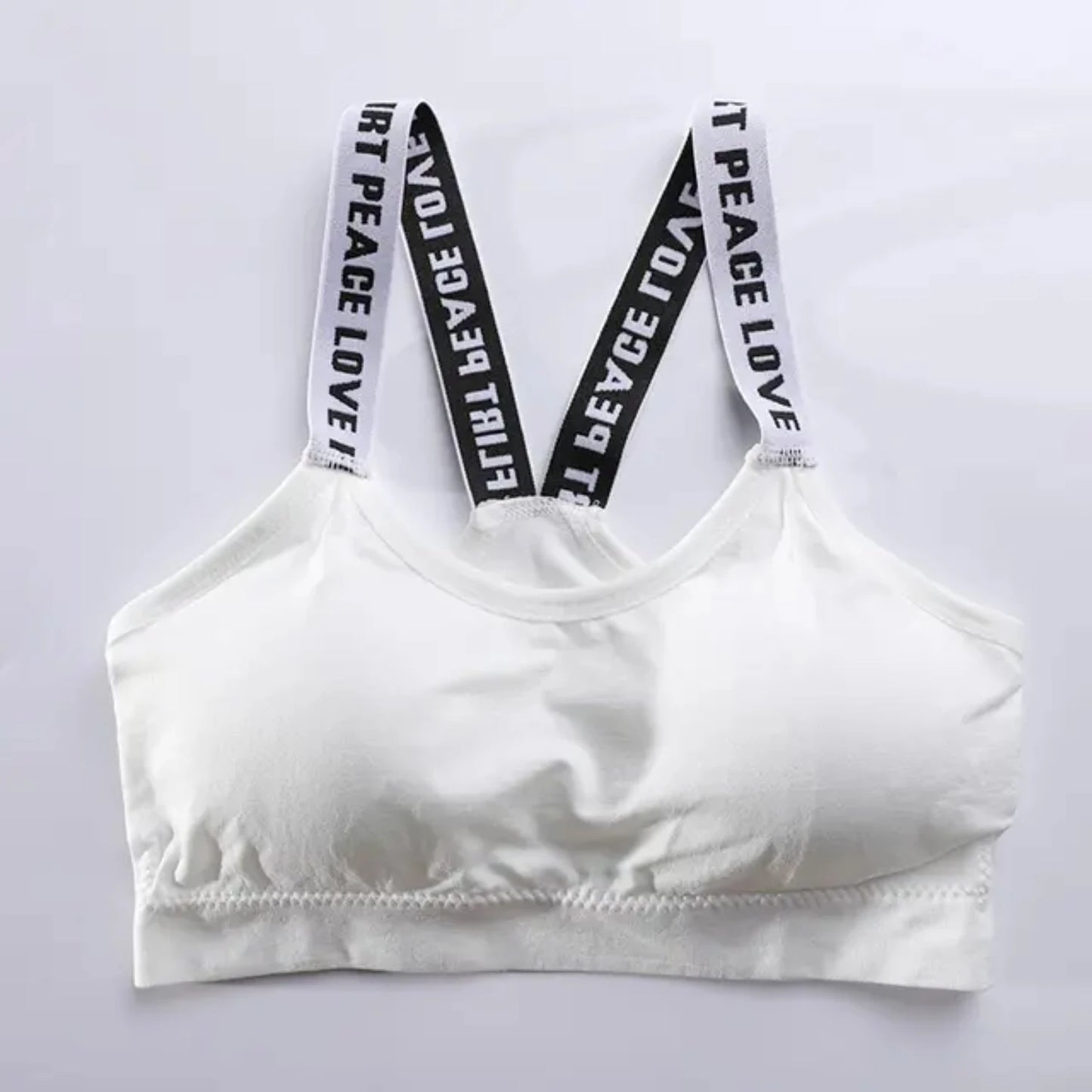 Sport Bra Fitness  Yoga Wrap Chest Bra Running Gym Fitness Crop Top Sweat Absorbing