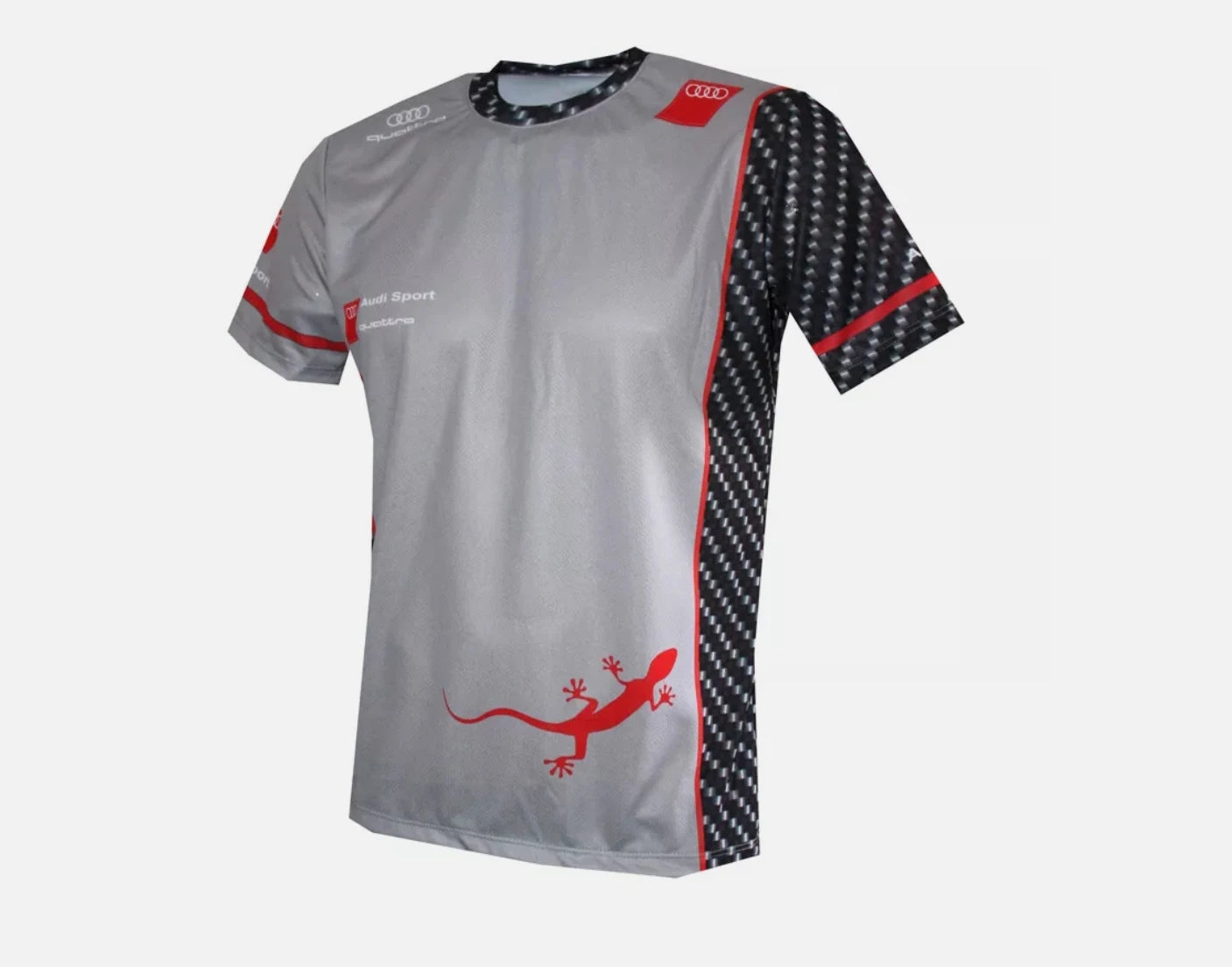 Forza Racing Motorcar Driving Shirts Audi Sports Men Women T-Shirts Casual Round Neck Short Sleeve Breathable Fast Dry T-Shirts