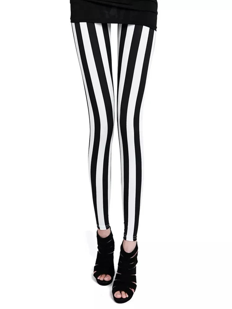 Graffiti Leggings Patterned Print Leggings For Women Leggings Houndstooth  Elastic Design Vintage Leggings