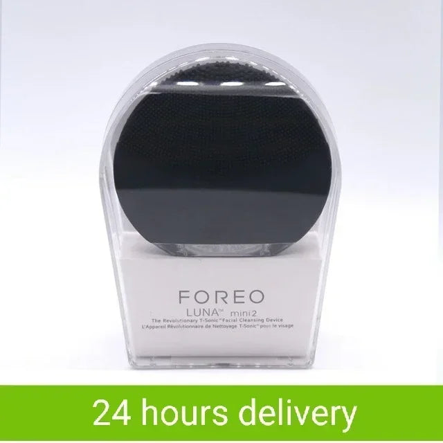 mini 2 facial silicone facial cleansing brush, USB charging, waterproof, level 8