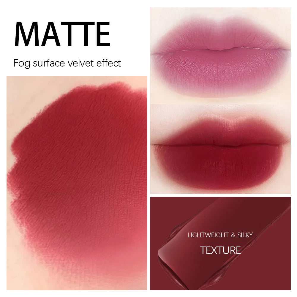 8Pcs/Set Velvet Matte Lipstick Long Lasting Waterproof