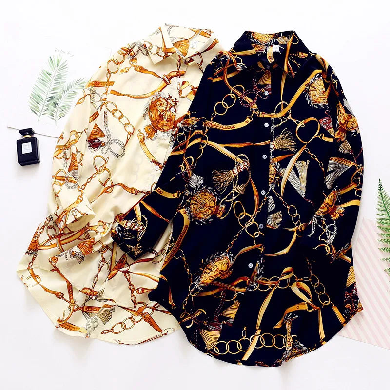 Women Shirts Vintage Button Tees Blouse Sexy Big Large Top Loose Casual Tops Cardigan
