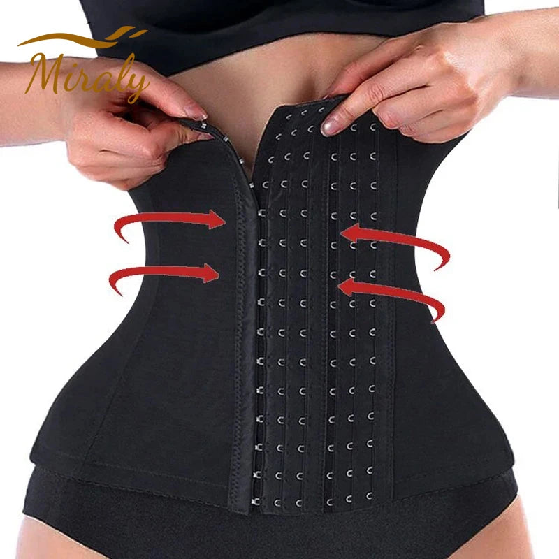 Hot Women Slimming Waist Trainer Belt Shapewear Tummy Control Belly Cincher Body Shaper Fat Compression Girdles