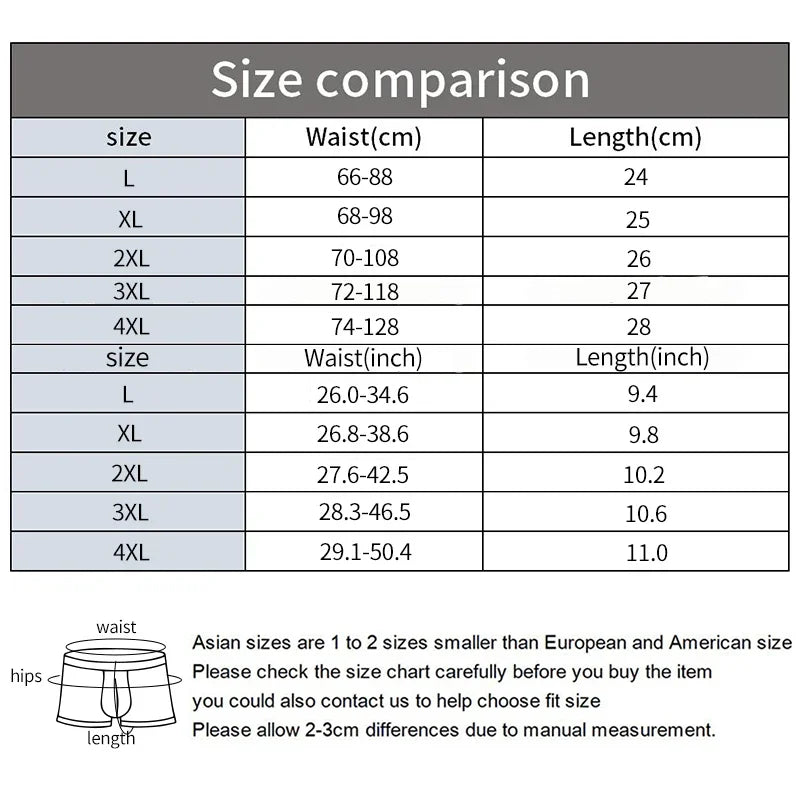 10 Pcs/Lot Men's Summer Ice Silk Boxers Briefs Seamless Underwear Lingerie Underpants Shorts Ultra-thin Breathable Sexy