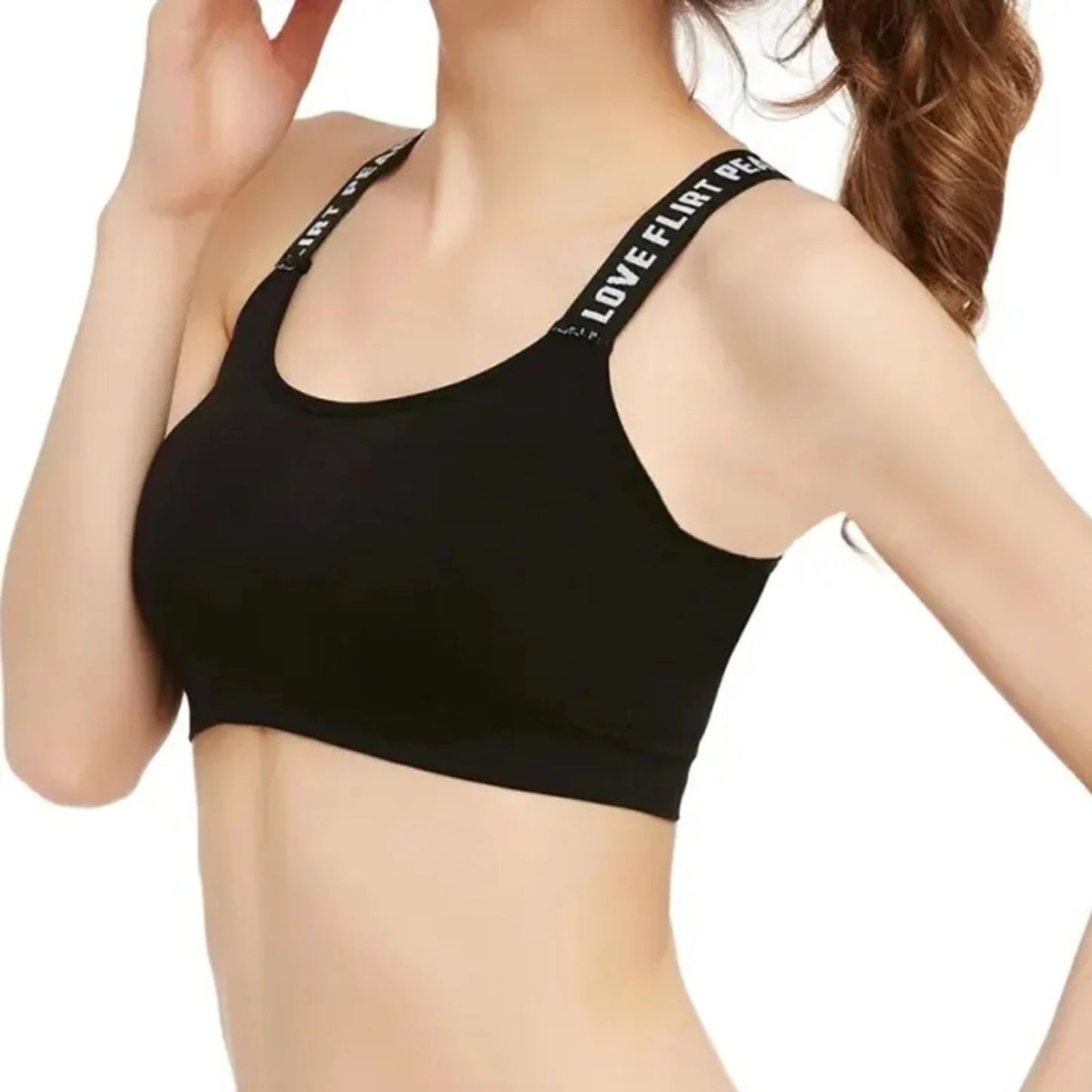 Sport Bra Fitness  Yoga Wrap Chest Bra Running Gym Fitness Crop Top Sweat Absorbing