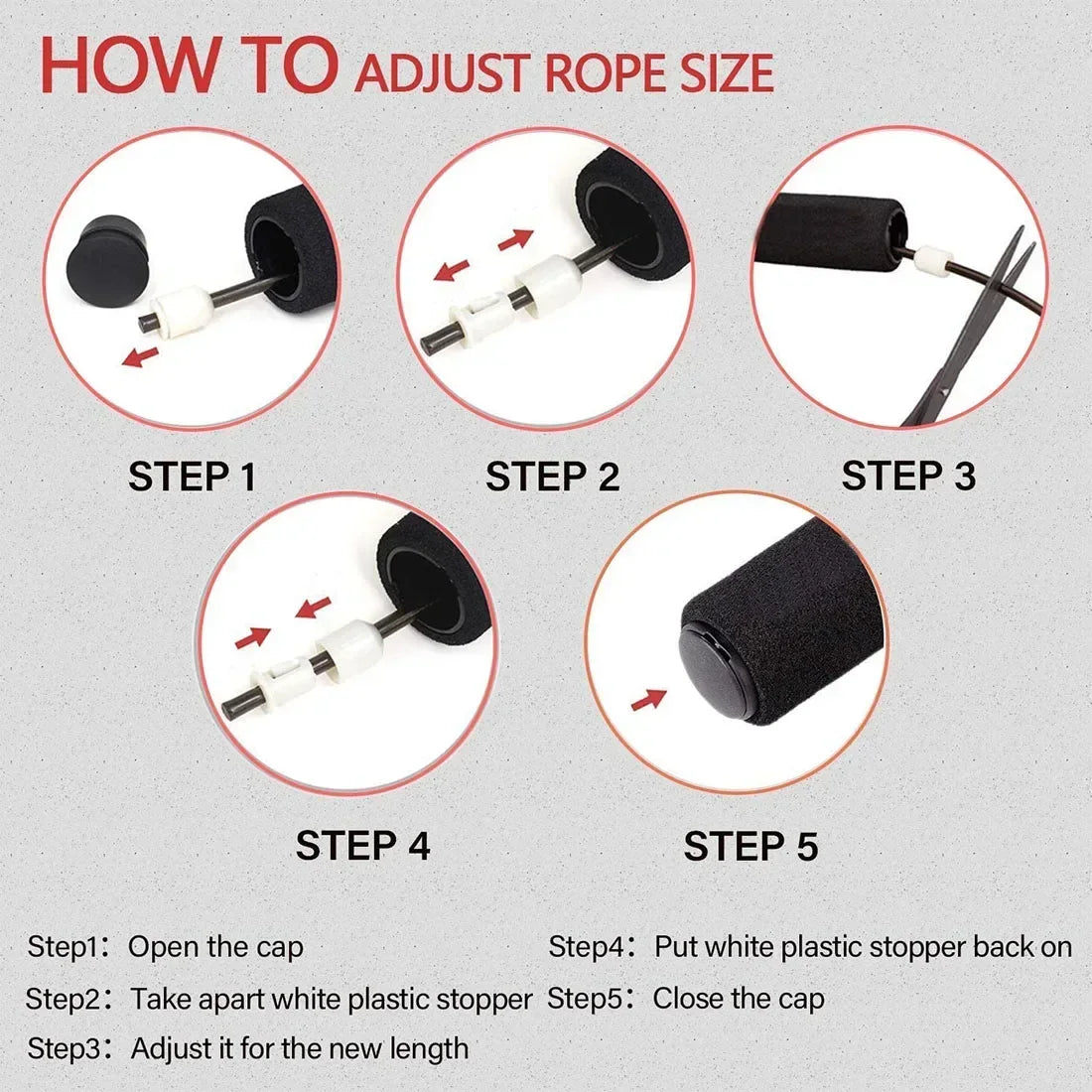 Adjustable Jump Rope For Speed Skipping Exercise Weight-Loss Fitness Women Men Steel Ropes With Bearings