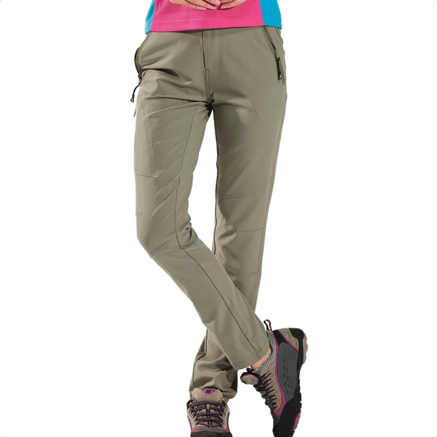 Women's Outdoor Waterproof Quick Dry Stretch Hiking Pants