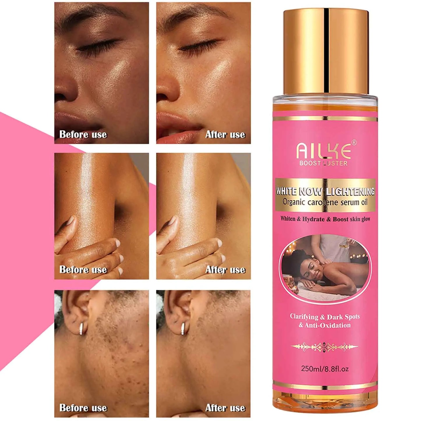 Natural Skin Cleansing Set,  Moisturizes, Whitening, Boost Radiance To The Skin. Organic, Vegan