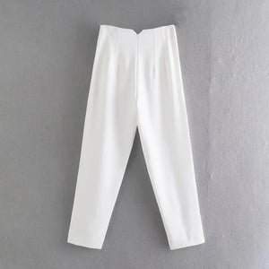 Ladies Pants Office Wear Pants for Women Fashion High waist Formal Pants Office outfits Pencil Trousers