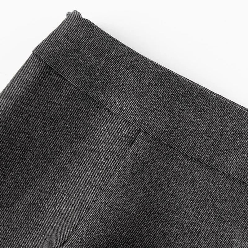 Fishtail High Waist Pleated Skirt